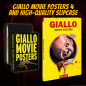 Preview: High-quality slipcase for GIALLO MOVIE POSTERS incl. Volume 4 (Splicase + one book)
